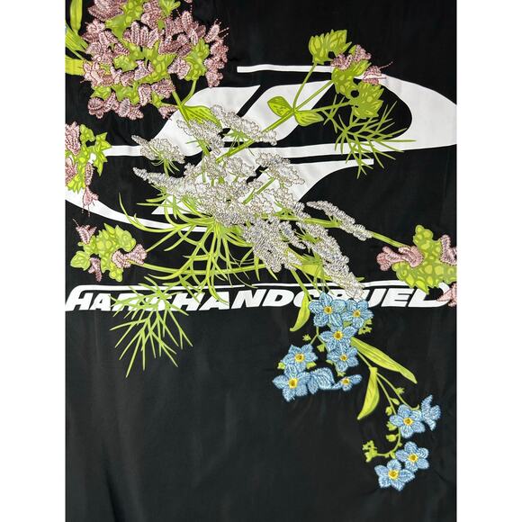 Harsh And Cruel Button Up short sleeve men’s dress shirt embroidered car racing - Picture 6 of 13